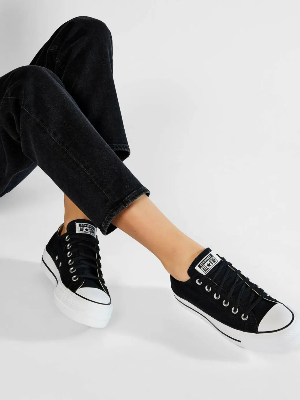 Scarpe da ginnastica Chuck Taylor All Star Lift Ox 560250C Nero