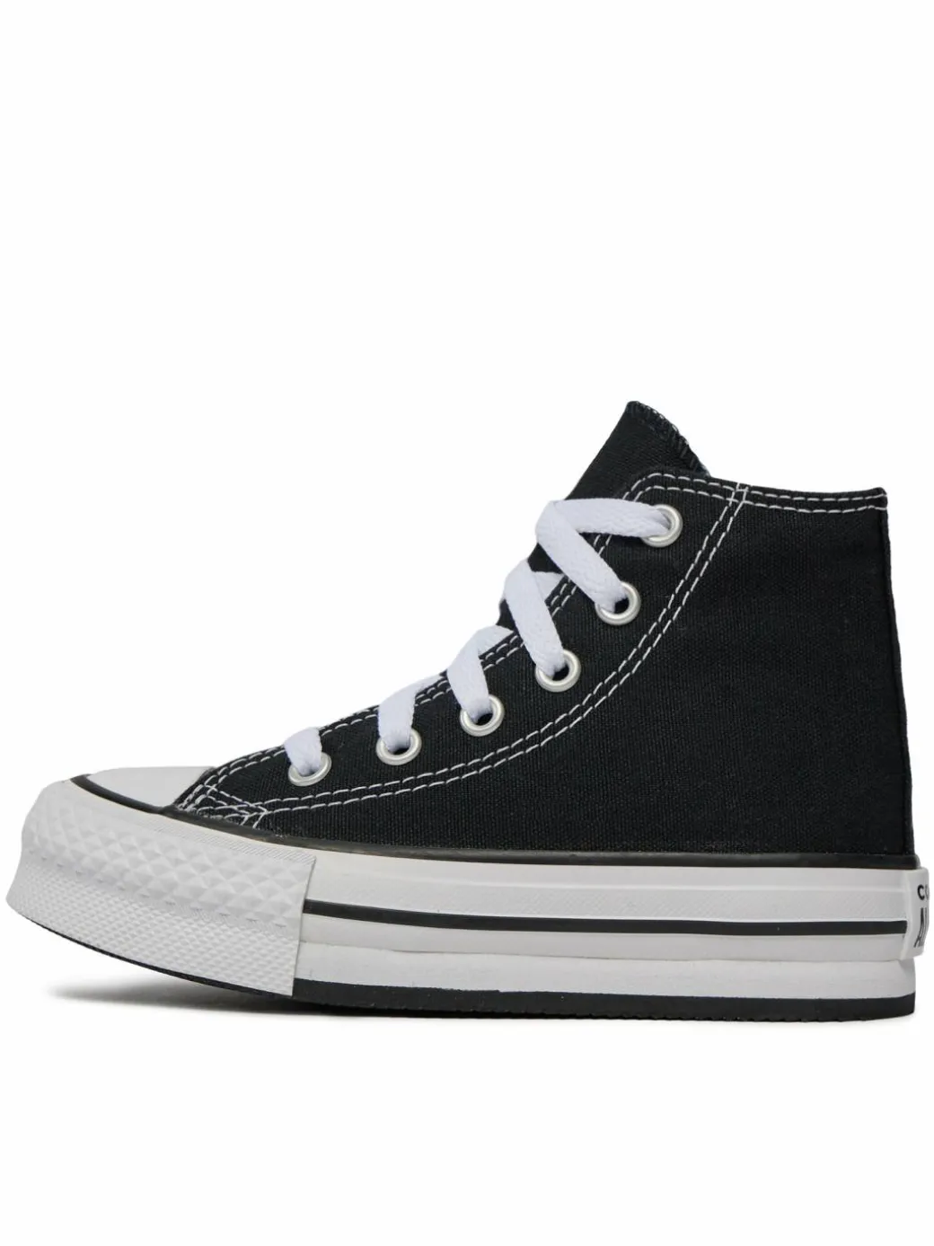 Scarpe da ginnastica Chuck Taylor All Star Lift Platform High Top Little Kids 372859C Nero