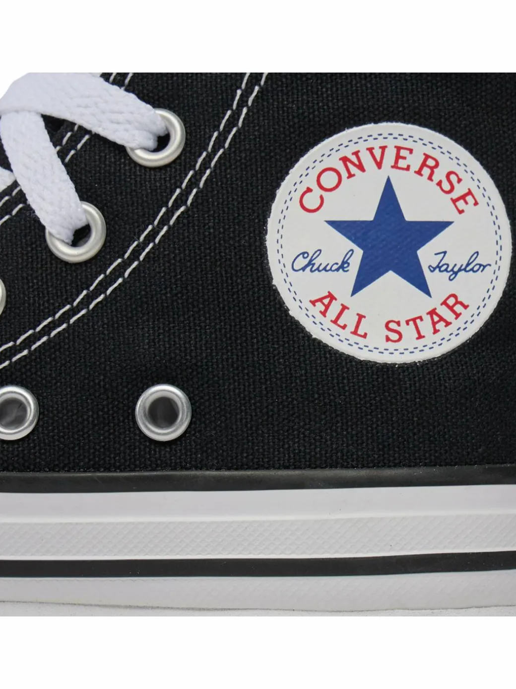 Scarpe da ginnastica Chuck Taylor All Star Lift Platform High Top Little Kids 372859C Nero