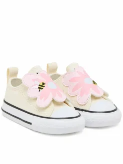 Scarpe da ginnastica Chuck Taylor All Star One Strap Embroidered Floral Easy On A13452C Écru