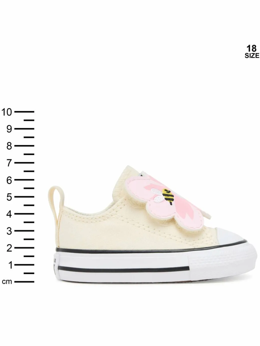 Scarpe da ginnastica Chuck Taylor All Star One Strap Embroidered Floral Easy On A13452C Écru