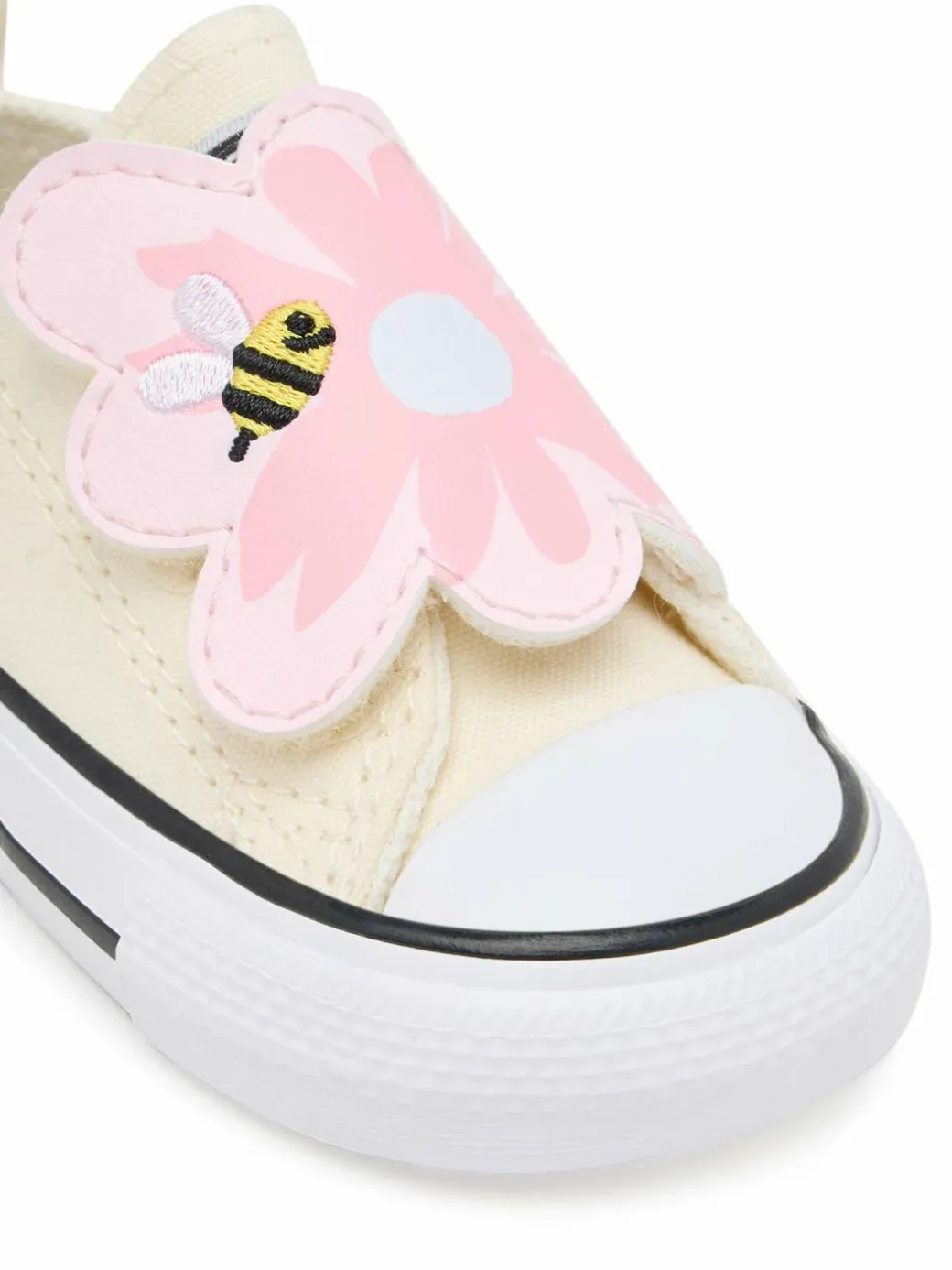 Scarpe da ginnastica Chuck Taylor All Star One Strap Embroidered Floral Easy On A13452C Écru