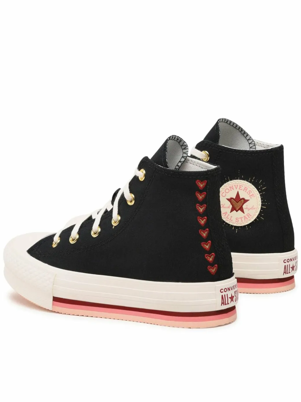 Scarpe da ginnastica Chuck Taylor All Star Eva Lift Hi A04953C Nero
