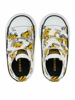 Scarpe da ginnastica Chuck Taylor All Star Construction Truck Easy-On A12610C Bianco