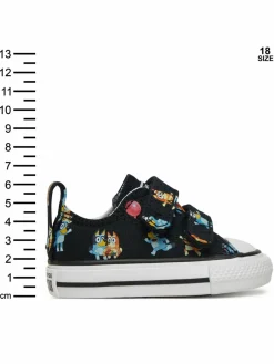 Scarpe da ginnastica Converse x Bluey Chuck Taylor All Star Easy On A16464C Nero