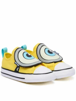 Scarpe da ginnastica Converse x Minions Chuck Taylor All Star One Strap Easy-On A21407C Giallo