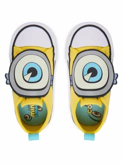 Scarpe da ginnastica Converse x Minions Chuck Taylor All Star One Strap Easy-On A21407C Giallo
