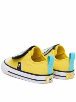 Scarpe da ginnastica Converse x Minions Chuck Taylor All Star One Strap Easy-On A21407C Giallo