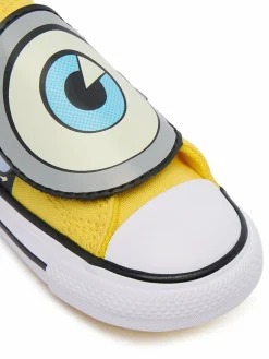Scarpe da ginnastica Converse x Minions Chuck Taylor All Star One Strap Easy-On A21407C Giallo