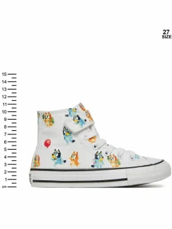 Scarpe da ginnastica Converse x Bluey Chuck Taylor All Star Easy On A16463C Bianco