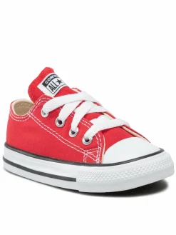 Scarpe da ginnastica Inf Chuck Taylor All Star Ox 7J236C Rosso