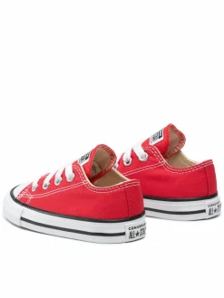 Scarpe da ginnastica Inf Chuck Taylor All Star Ox 7J236C Rosso