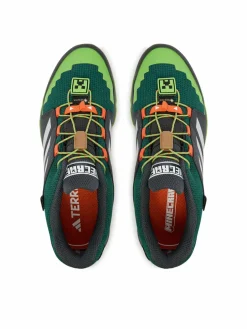 Scarpe da trekking Minecraft Terrex Gore-Tex Hiking JR1314 Verde