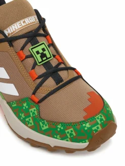 Scarpe da trekking Minecraft Terrex Ax4R Hiking JR1289 Marrone