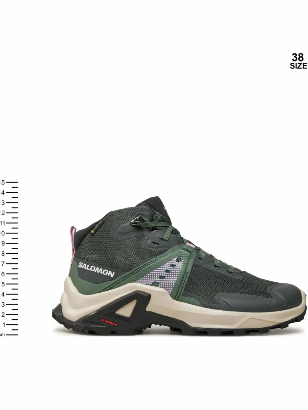 Scarpe da trekking X Raise Mid Gore-Tex L47458100 Verde