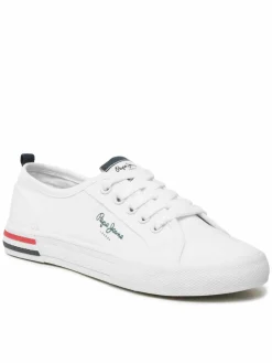 Scarpe sportive Brady Basic Boy PBS30549 Bianco