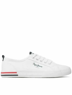 Scarpe sportive Brady Basic Boy PBS30549 Bianco