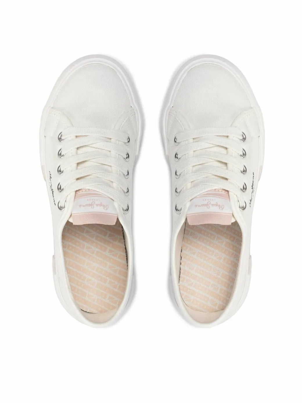 Scarpe sportive Brady Girl Basic PGS30543 Bianco