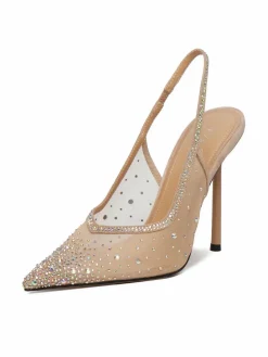 Scarpe stiletto EO-MAE-LT1677-27 Beige