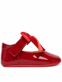 Scarpette per neonati F0A3-E0610-1855 Rosso