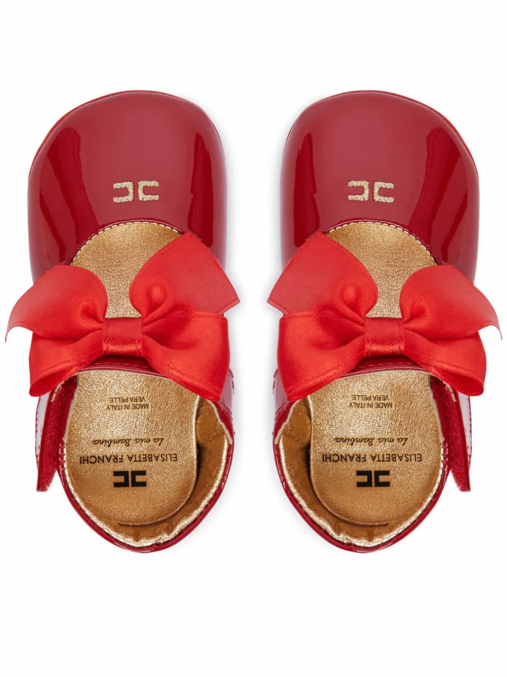 Scarpette per neonati F0A3-E0610-1855 Rosso