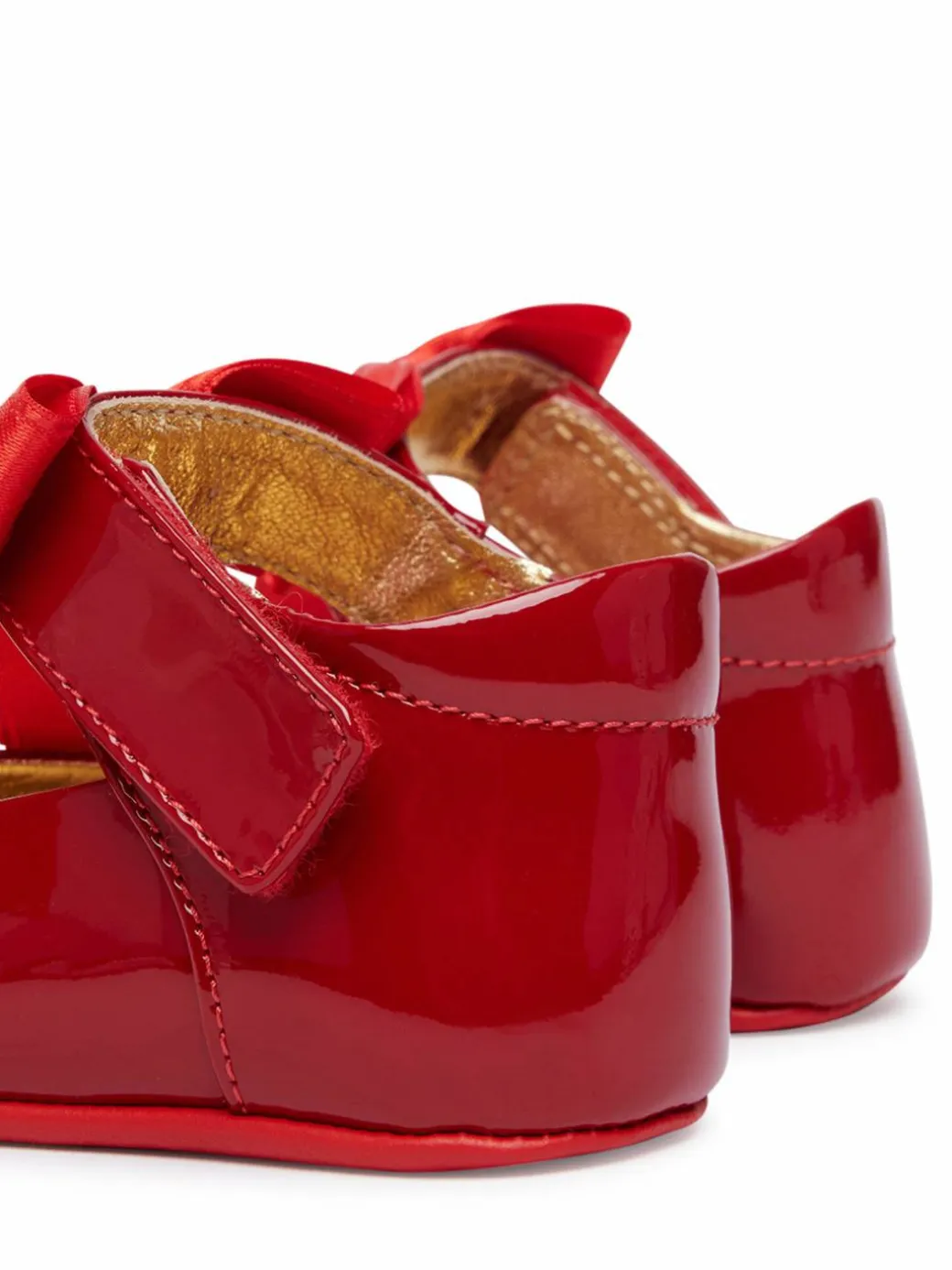Scarpette per neonati F0A3-E0610-1855 Rosso