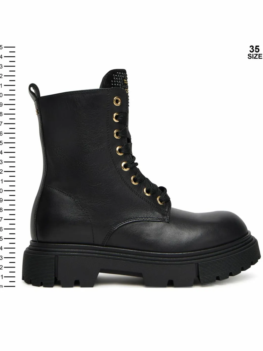 Scarponcini Lace-Up Bootie F4A5-E0411-1251 D Nero