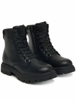 Scarponcini Lace Up Bootie V3A5-83120-1464 D Nero