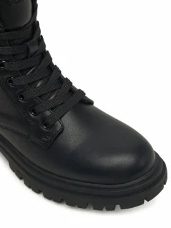 Scarponcini Lace Up Bootie V3A5-83120-1464 D Nero