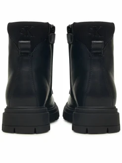 Scarponcini Lace Up Bootie V3A5-83120-1464 S Nero
