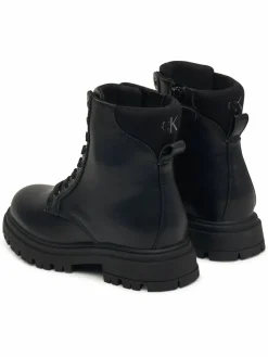 Scarponcini Lace Up Bootie V3A5-83120-1464 S Nero