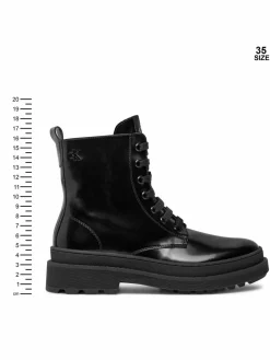 Scarponcini Lace-Up Bootie V4A5-81031-1453 S Nero