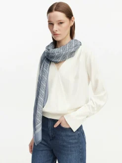 Scialle 2A6039 T2745 Blu