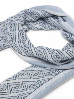 Scialle 2A6039 T2745 Blu