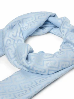 Scialle 2A6001 T0300 Celeste