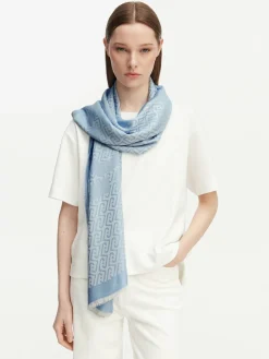 Scialle 2A6001 T0300 Celeste