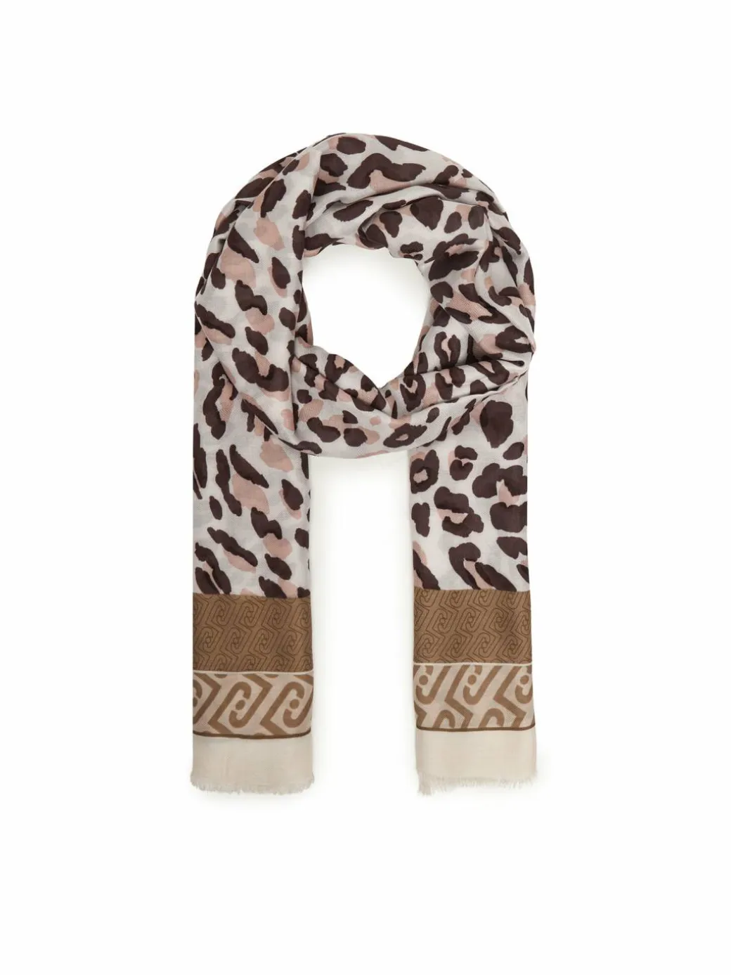 Scialle 2A6041 T4286 Marrone