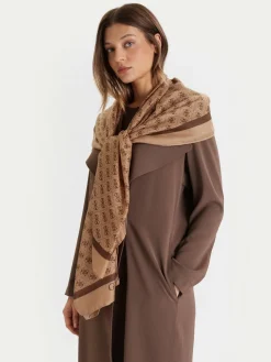 Scialle AW5341 POL03 Marrone