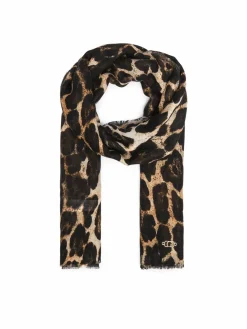 Scialle AW5533 POL03 Marrone
