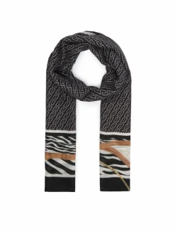 Scialle 2F6063 T2745 Nero