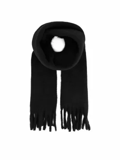 Scialle 4W4-001-AW24 Nero