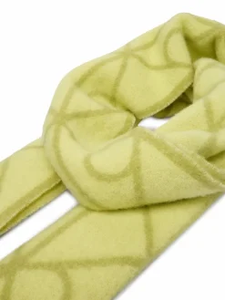 Sciarpa Emblem Aop Brushed LV04D8072G Verde