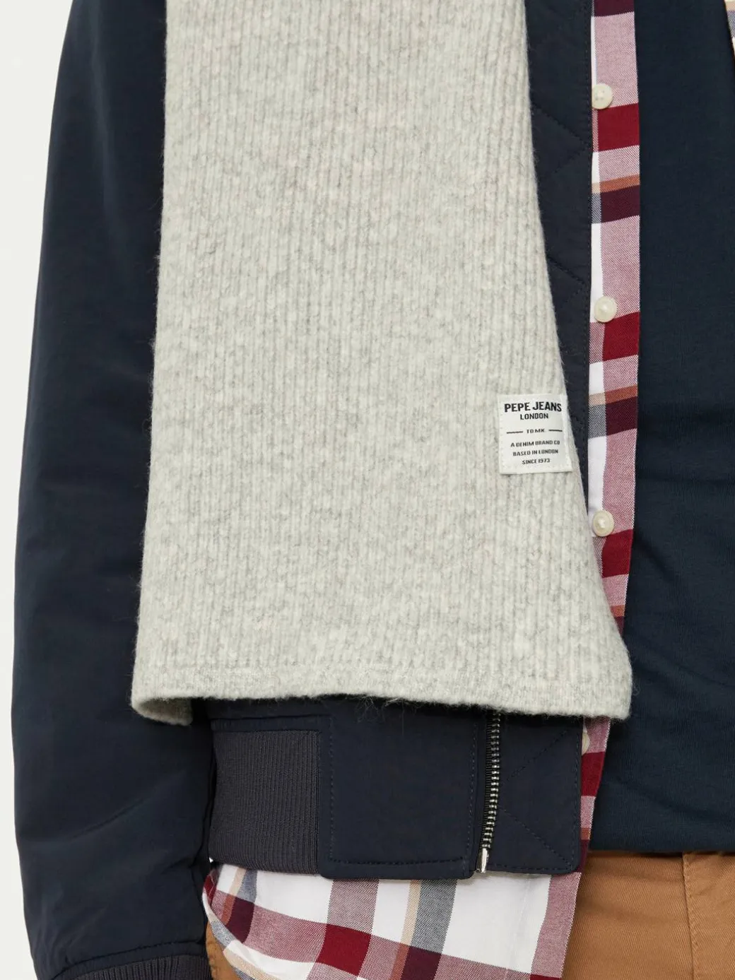 Sciarpa PM060138 Grigio