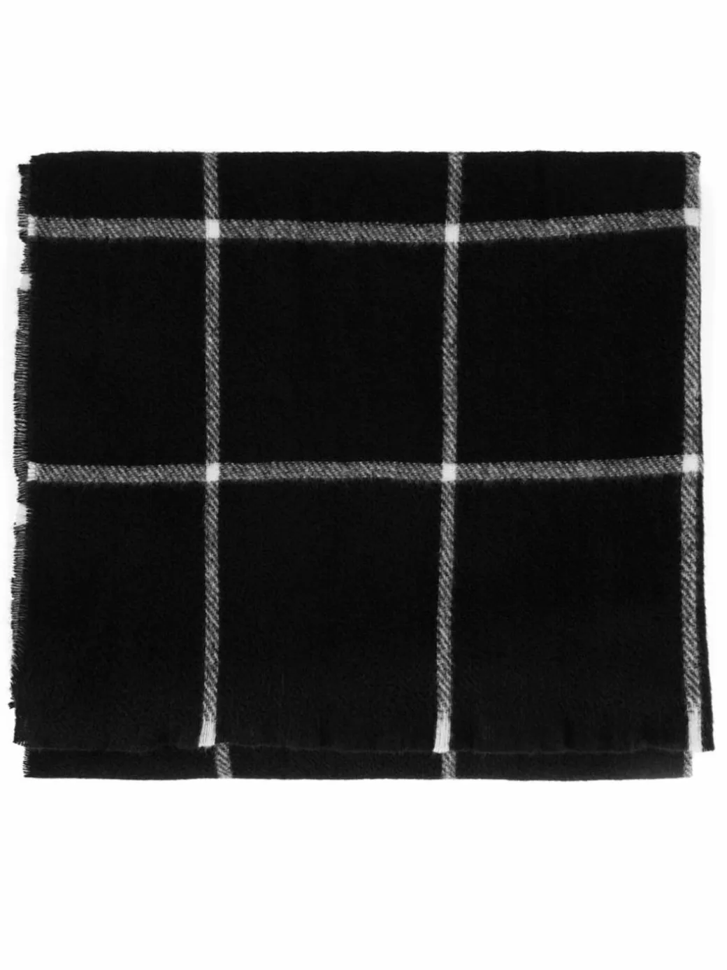 Sciarpa 4W4-010-AW24 Nero