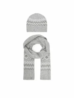 Set berretto e sciarpa W5PZ18 Z3LQ0 Grigio