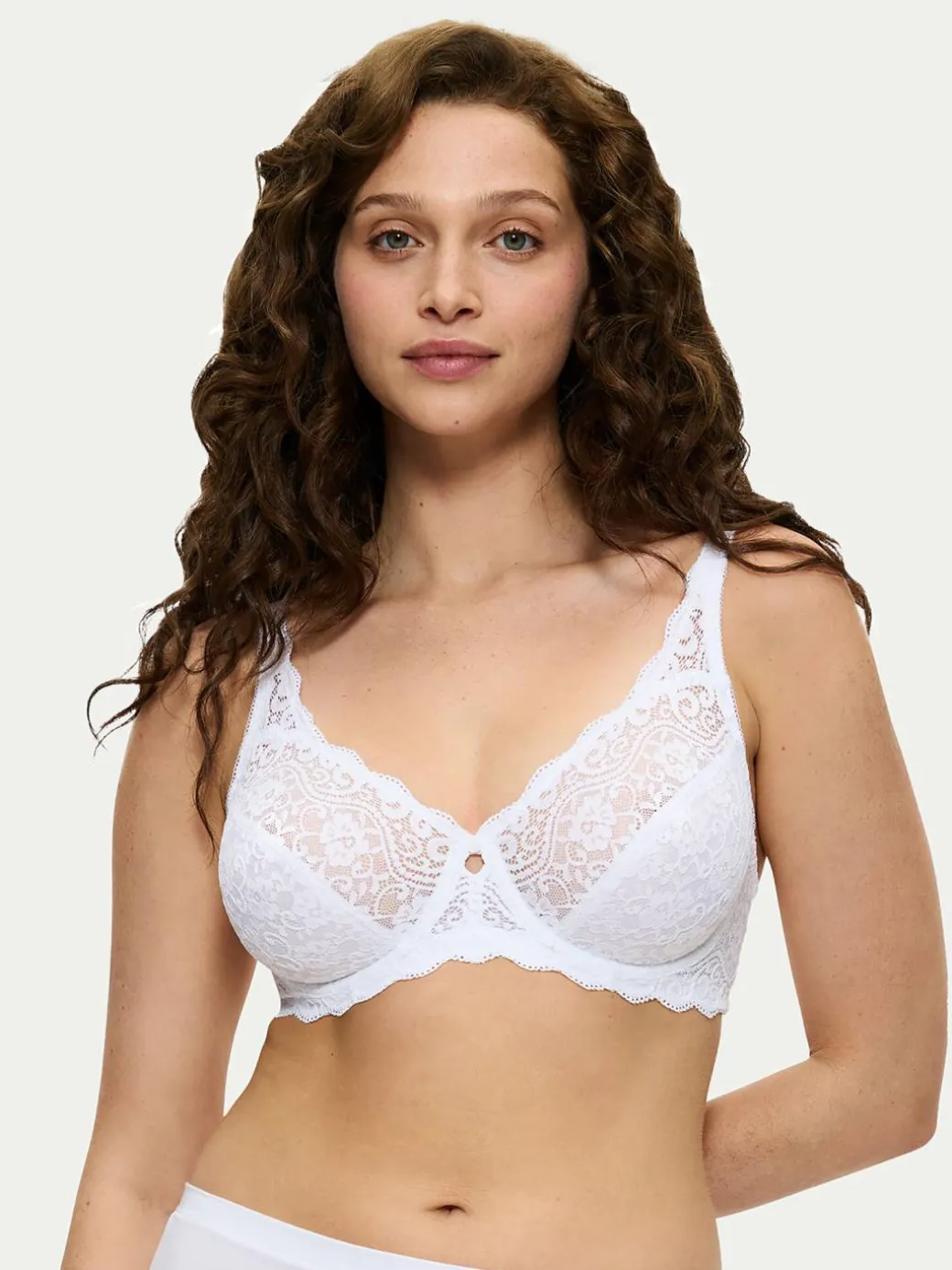 Set di mutandine classiche a vita alta Sense Of Modal 10224762 Bianco