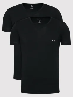 Set di t-shirt 956004 CC282 07320 Nero Regular Fit