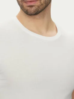 Set di t-shirt TH9007 Bianco Slim Fit