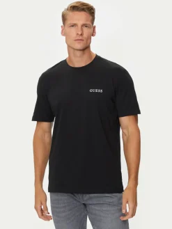 Set di t-shirt U4YG52 KCAM1 Nero Regular Fit