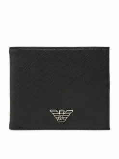 Set portafoglio e portacarte Y4R237 Y138E Nero
